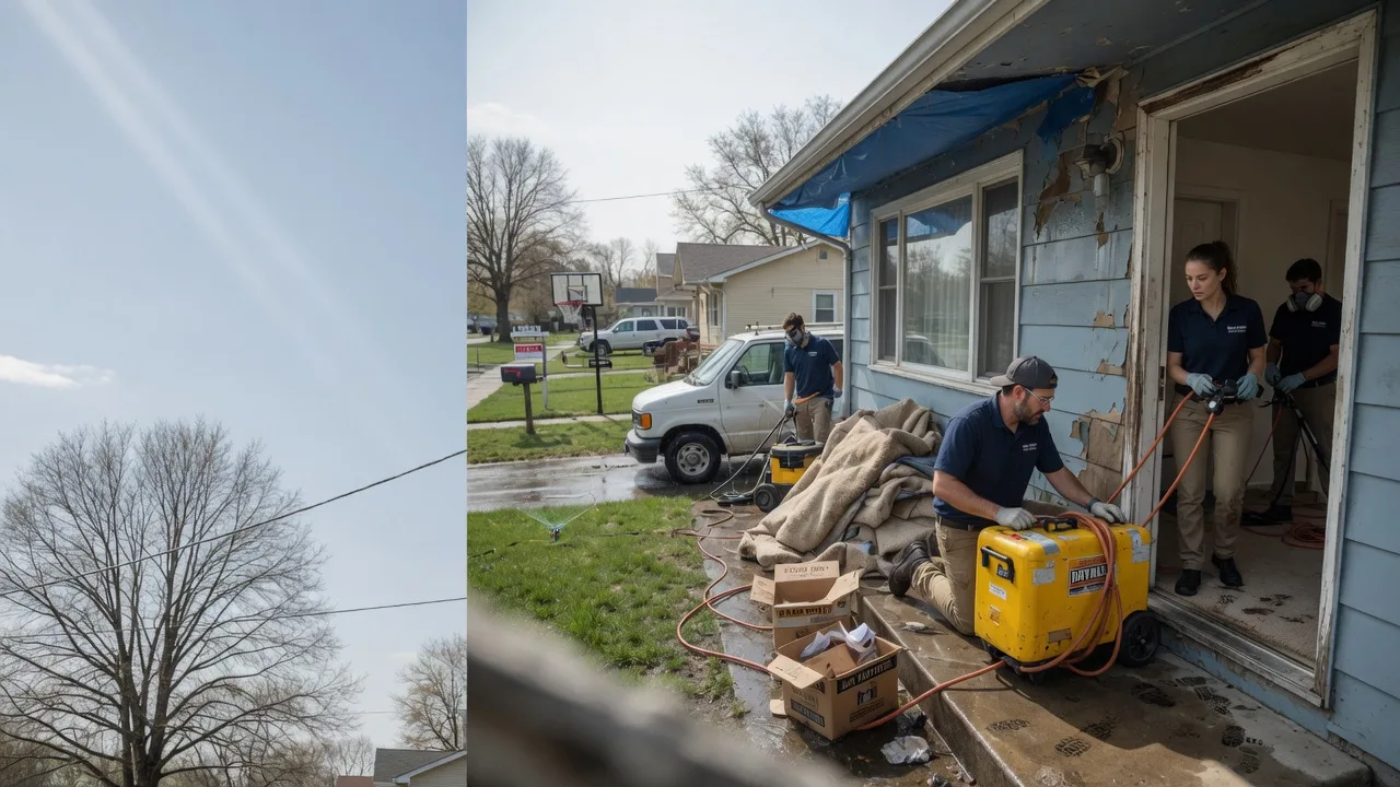 Basement Flood Cleanup in Saint Charles, MI near me